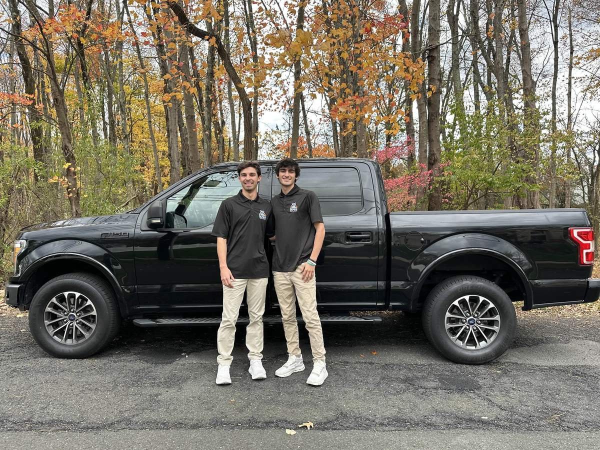 Chris Geremia and Kenny Benson, founders of Apex Junk Removal