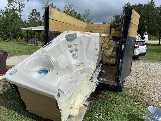 Hot Tub Removal by Apex Junk Removal
